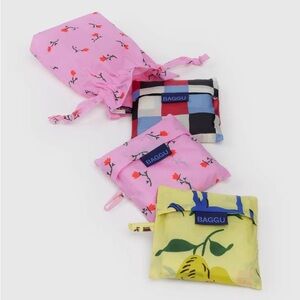 BAGGU 3-Pack Reusable Bags- Painted Prairies Set